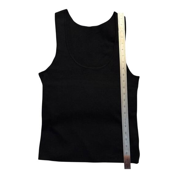 Nili Lotan Etana Cashmere Tank Top Black L - Picture 8 of 11